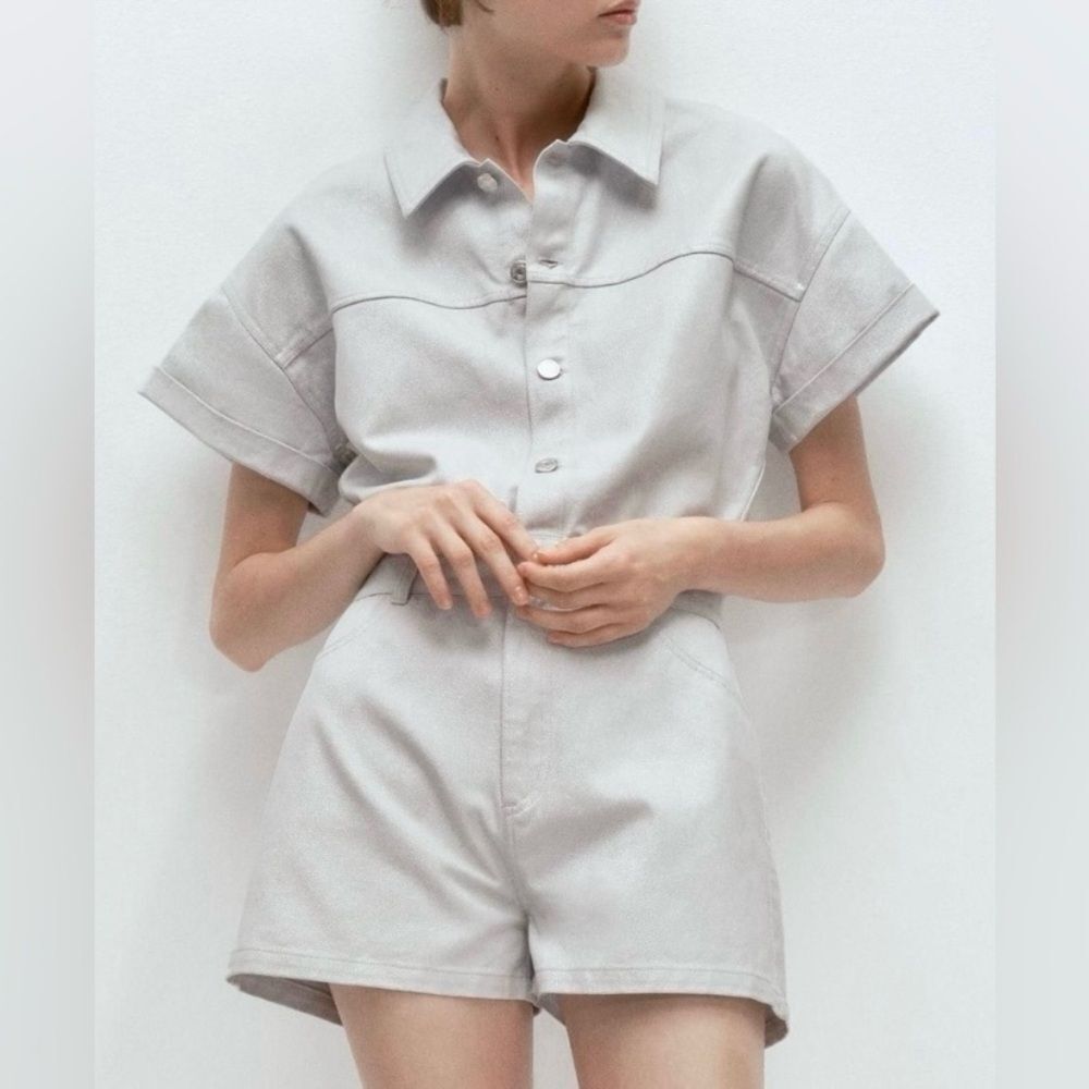 Stylish Gray Women's Jumpsuit